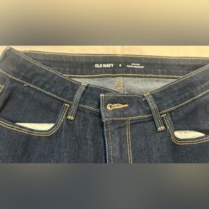 Old Navy Men's Dark Blue Slim Straight Jeans